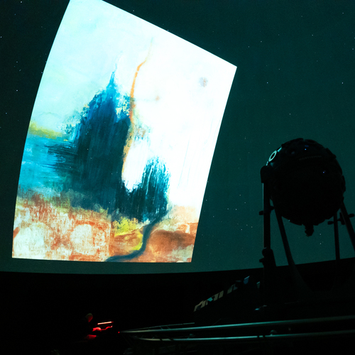 Bild für Beitrag: Kunst hören, Musik sehen | Eine synästhetische Reise im Bochumer Planetarium