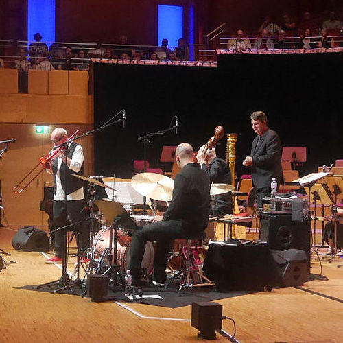 Bild für Beitrag: Nils Landgrens 70. Geburtstag | Jazz Crossover mit den Essener Philharmonikern